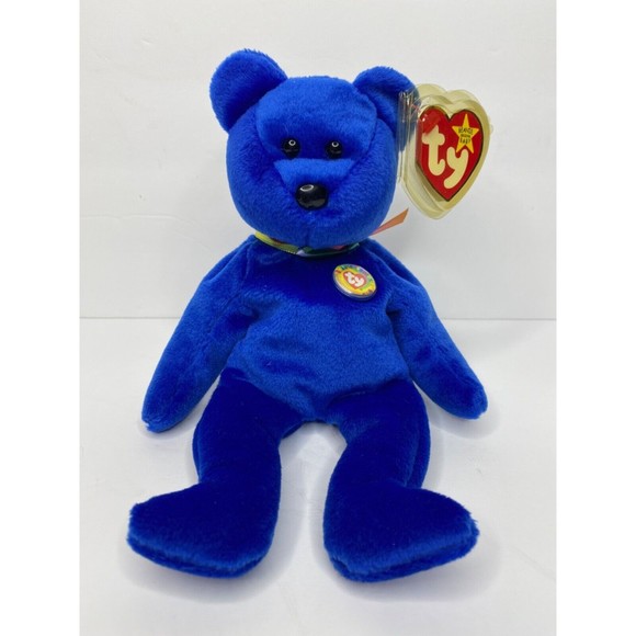 Clubby Beanie TY Bear Retired 1998 vintage - Picture 9 of 12
